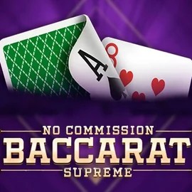 Baccarat Supreme slot logo by OneTouch Games at Zumospin Casino