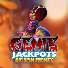 Genie Jackpots: Big Spin Frenzy slot visual from Blueprint Gaming available on zumo-spins.nl