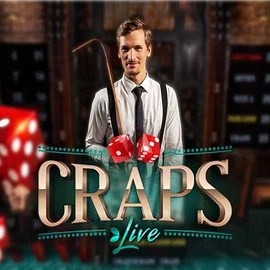Live Craps slot icon by Evolution, available at Zumospin Casino