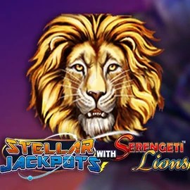 Stellar Jackpots with Serengeti Lions slot visual from Lightning Box Game available on zumo-spins.nl