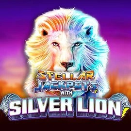 Stellar Jackpots with Silver Lion game by Lightning Box Game – logo hosted on Zumospin Casino